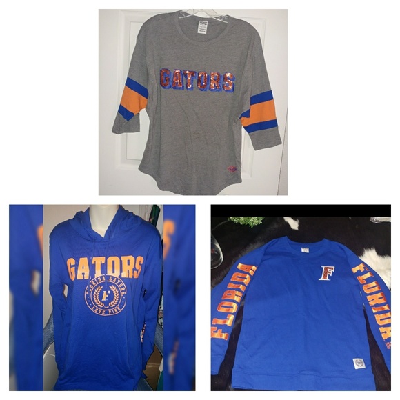 3 pc PINK Victoria's secret florida gators XS/S
